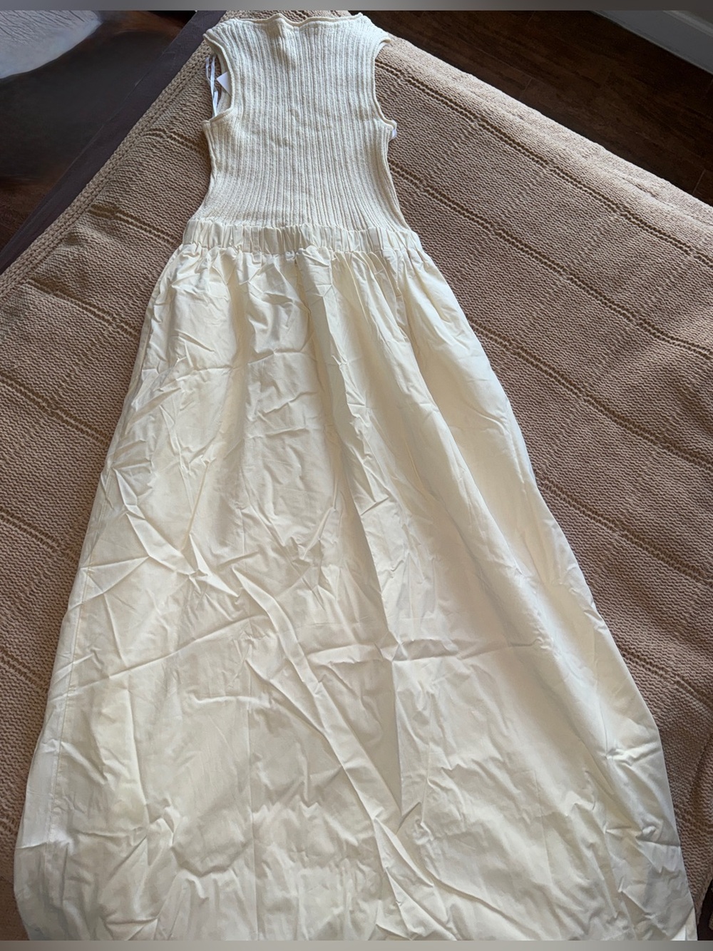 215.  Mon Renn Elemental Knit Combo Dress - Picture 11 of 15